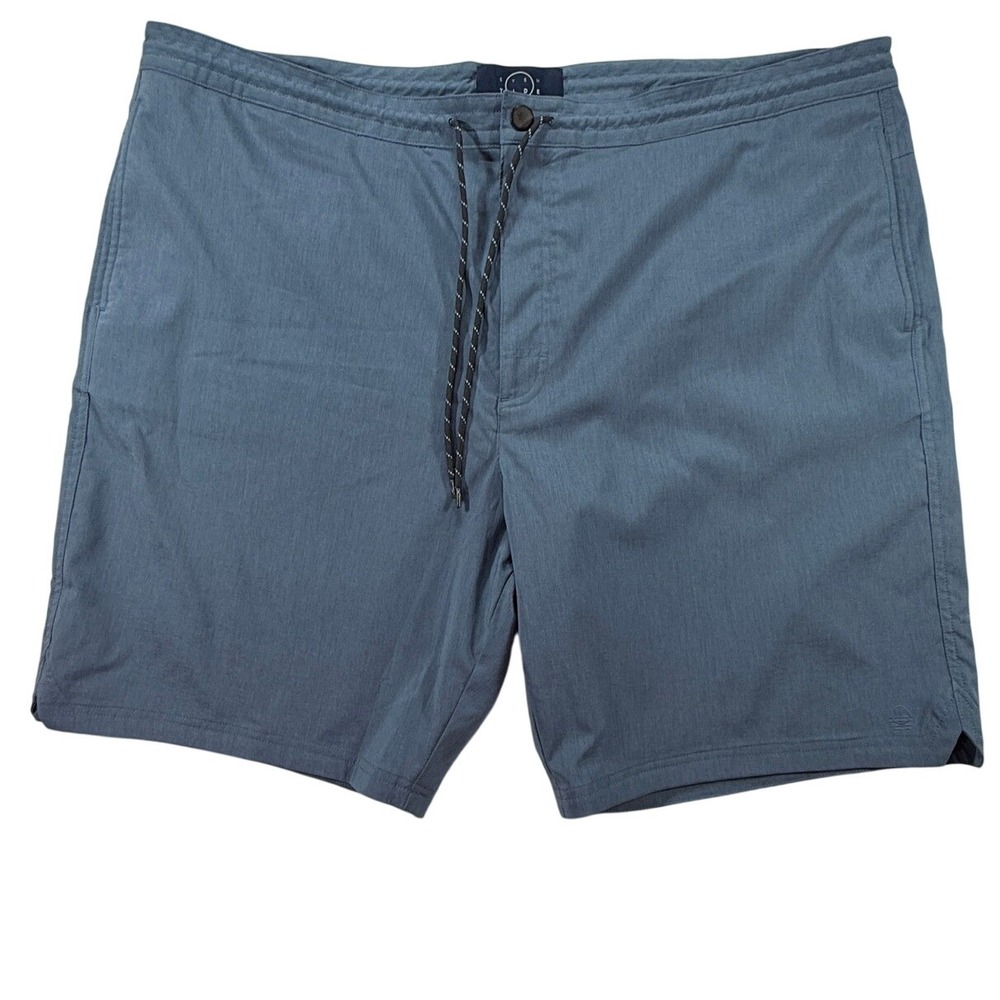 Even Tide Mens Hybrid Board Shorts Slate Blue Size 46 Walk Shorts